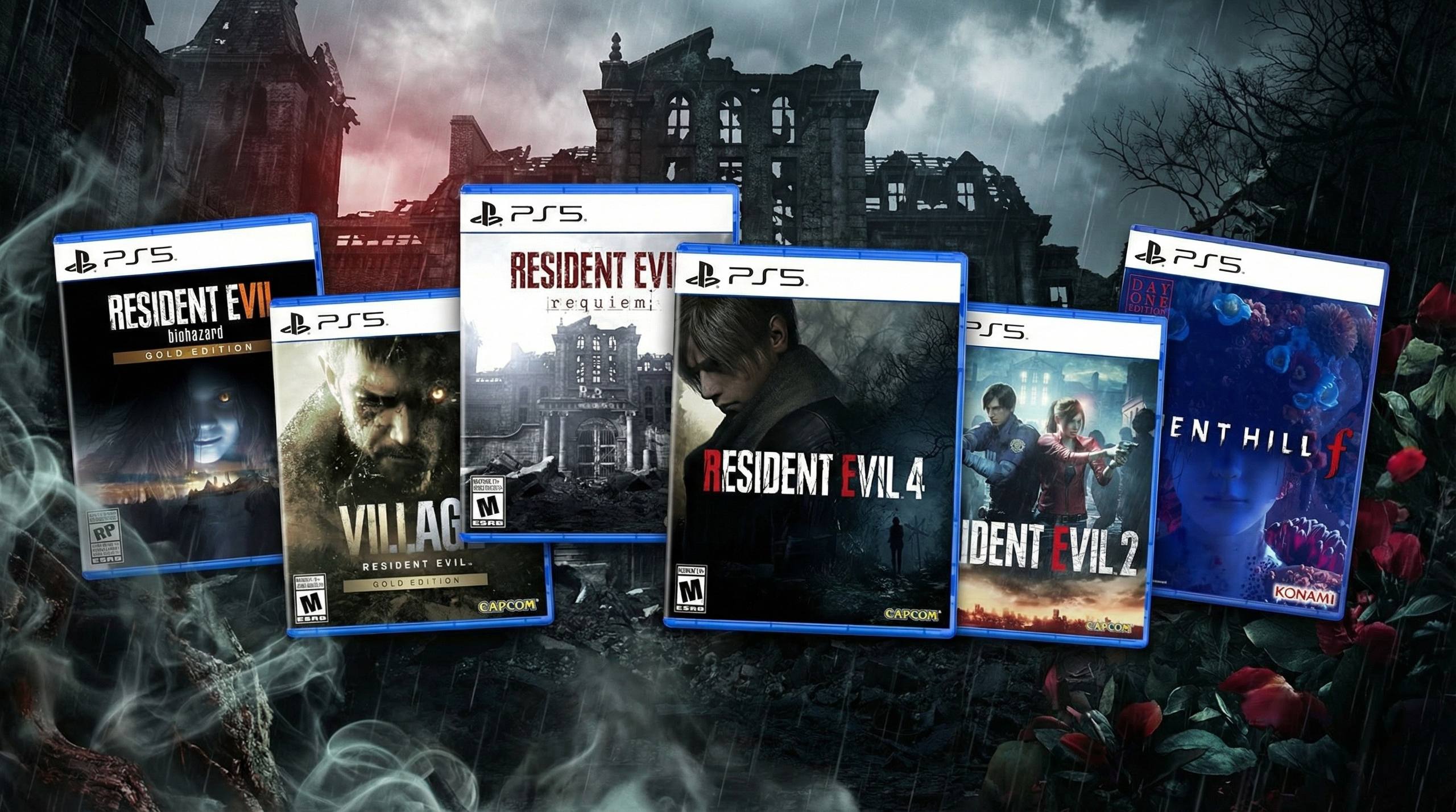 کالکشن بازی Resident Evil برای پلی‌استیشن